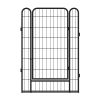 12 Panels Heavy Duty Metal Playpen with door,39.37"H Dog Fence Pet Exercise Pen for Outdoor