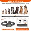 Dog Bark Collar Anti Barking Electric Training Collar Rechargeable Smart Anti-Bark Collar with Beep Vibration Shock Function 5 Intensity Levels