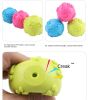 3pcs Pet dog toy footprint toy ball 6cm sounding toy ball TPR rubber