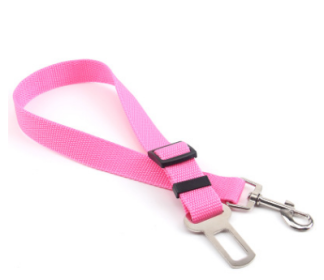 Fixed Strap Polyester Dog Strap Dog Leash Dog Leash (Option: 70cm-Pink)
