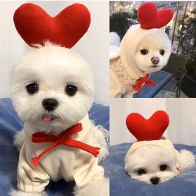 Dog Autumn And Winter Clothing Small And Medium Dog Love Two Legged Cat Cute Pet Clothing (Option: 2 Style-XS)