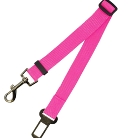 Fixed Strap Polyester Dog Strap Dog Leash Dog Leash (Option: 70cm-Rose Red)