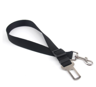 Fixed Strap Polyester Dog Strap Dog Leash Dog Leash (Option: 70cm-Black 2pcs)