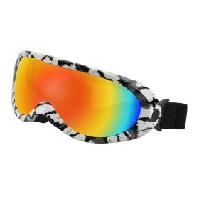 Cat Windproof Glasses Outdoor Pet Cool Sunglasses (Option: Zebra frame)