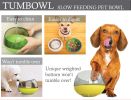 Pet Life 'Tumbowl' Slow Feeding Pet Bowl