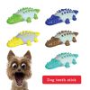Rubber Kong Dog Toy Small Dog Accessories Interactive Puppy Dog Toothbrush Teeth Cleaning Brushing Stick French Bulldog Toys