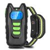 Dog Training Collar; Shock Collar for Dogs with Remote; Rechargeable Dog Shock Collar; 3 Modes Beep Vibration and Shock Waterproof Bark Collar for Sma